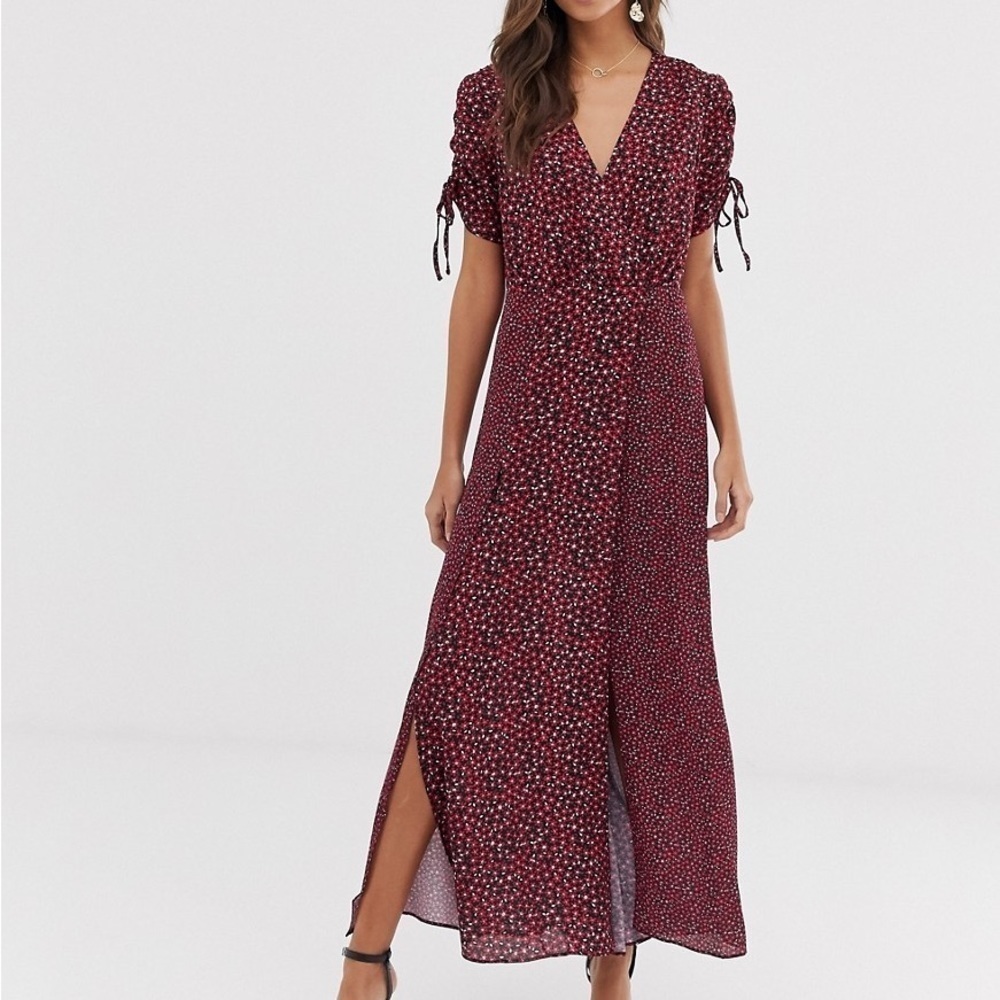 French Connection Maxi Tea Dress - Floral Print - Picture 3 of 14